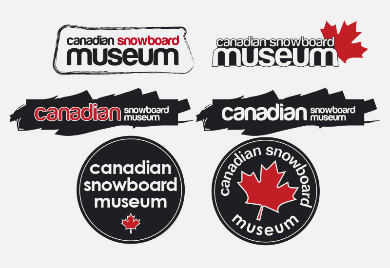 Canadian Snowboard Company Logoentwürfe